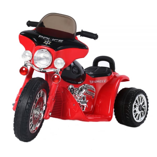 Motocicleta electrica pentru copii, POLICE JT568 35W STANDARD Rosu Motocicleta electrica pentru copii, POLICE JT568 35W STANDARD Rosu