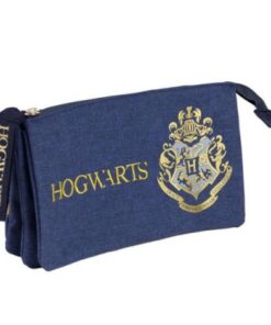 Penar Harry Potter Hogwarts cu 3 compartimente, 22 x 11.5 x 3 cm