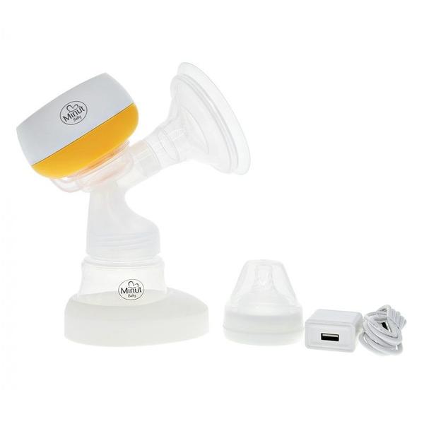 Pompa de San Electrica cu Set Biberon 0+, Acumulator si Cablu USB - Minut Baby, 1 pachet Pompa de San Electrica cu Set Biberon 0+, Acumulator si Cablu USB - Minut Baby, 1 pachet