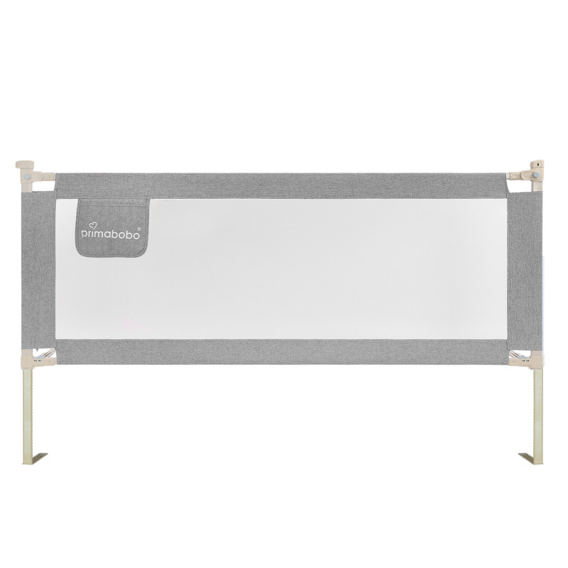 Protectie laterala pat, Primabobo,Classic XXL, 160 cm, Inaltime reglabila 68-98 cm, Cu plasa respirabila, Prevazuta cu un buzunar, Gri Protectie laterala pat, Primabobo,Classic XXL, 160 cm, Inaltime reglabila 68-98 cm, Cu plasa respirabila, Prevazuta cu un buzunar, Gri