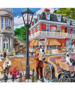Puzzle din lemn - Main Street - 200 piese