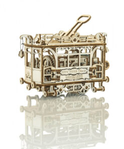 Puzzle mecanic 3D - Tramvai cu sine