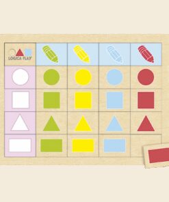 Set de 4 jocuri educative Montessori Logic1