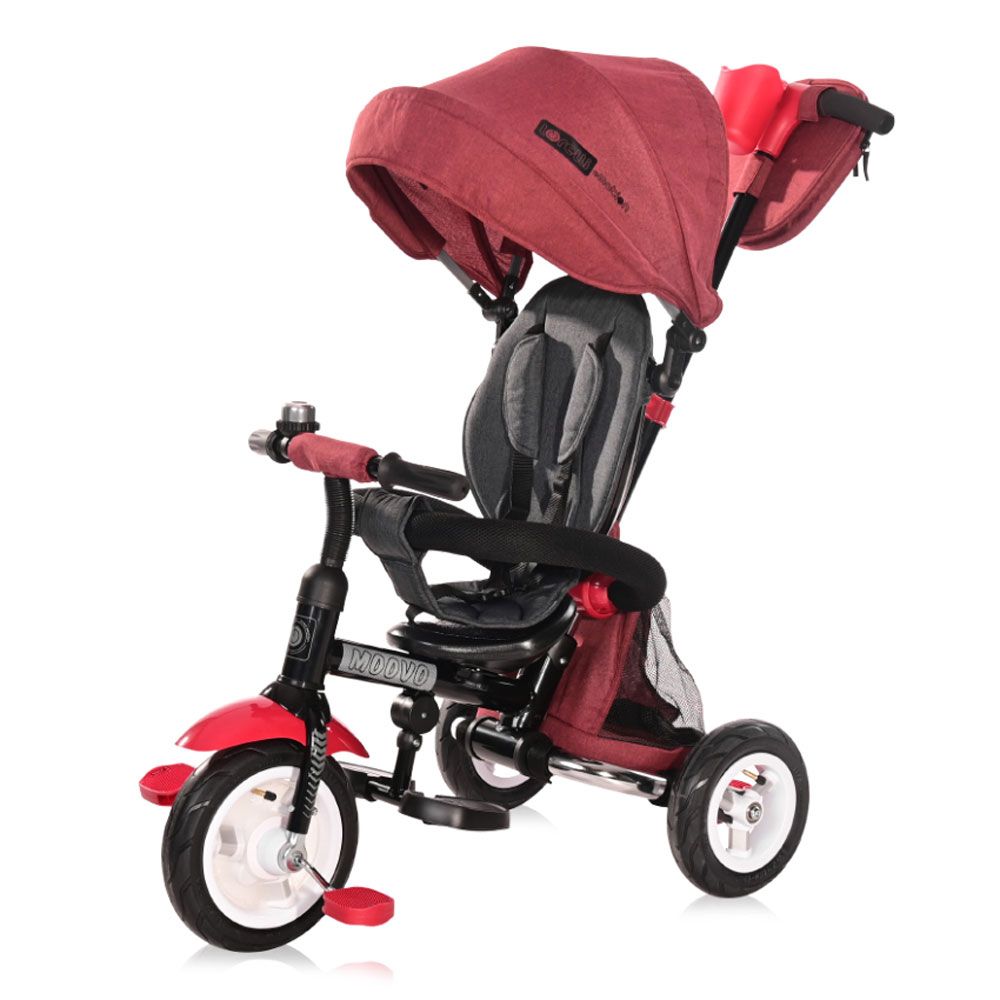 Tricicleta cu parasolar Lorelli Moovo Air Red Black Luxe Tricicleta cu parasolar Lorelli Moovo Air Red Black Luxe