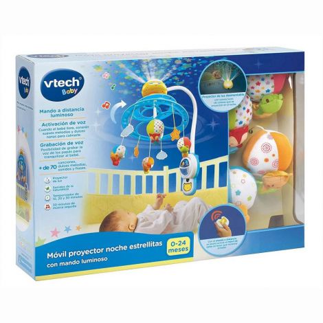 Carusel muzical patut Vtech noapte buna bebe cu activare vocala Carusel muzical patut Vtech noapte buna bebe cu activare vocala